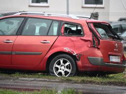 Zderzenie dwóch pojazdów na skrzyżowaniu Rejtana i Wschodniej