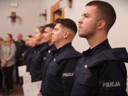 30 funkcjonariuszy zasiliło szeregi opolskiej Policji