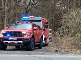 Pożar w domu jednorodzinnym w Szumiradzie - jedna osoba nie żyje