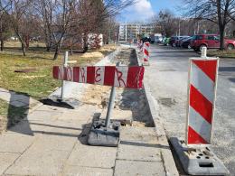 Remonty chodników i nawierzchni w Opolu - trwają prace na kilku ulicach
