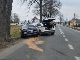 Zderzenie w Opolu-Czarnowąsach