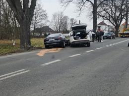 Zderzenie w Opolu-Czarnowąsach
