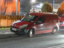 Potrącenie rowerzysty na ul. Ozimskiej w Opolu