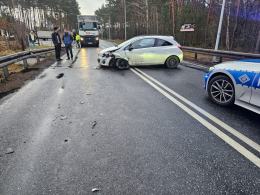 Kolejne zdarzenie drogowe na DK46 w Grodźcu