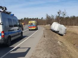 Wypadek na obwodnicy Malni i Choruli. Jedna osoba trafiła do szpitala