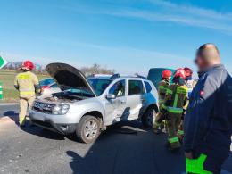 Kolizja na obwodnicy Opola. Sprawca ukarany mandatem