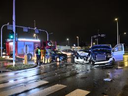 Wypadek na skrzyżowaniu Sosnkowskiego i Horoszkiewicza w Opolu