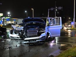 Wypadek na skrzyżowaniu Sosnkowskiego i Horoszkiewicza w Opolu