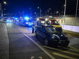 Opole: Potrącenie kobiety z dziećmi i psem na pasach. (WIDEO)