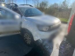 Trzy samochody zderzyły się na skrzyżowaniu Bocznicowej i Sosnowej w Strzelcach Opolskich