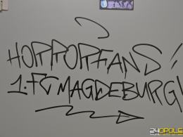 Zamknięty sektor gości na Itaka Arenie