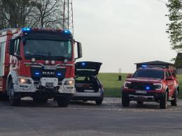 Zderzenie dwóch samochodów w Skałągach. Jedna osoba trafiła do szpitala