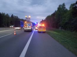 Autobus przewożący młodzież doszczętnie spłonął na A4