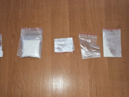 Zamiast wędek amfetamina - głubczyccy policjanci zabezpieczyli blisko pół kilograma narkotyków