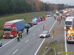 Akt oskarżenia w sprawie tragicznego wypadku na A4. Zginęły dwie osoby