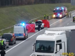 Akt oskarżenia w sprawie tragicznego wypadku na A4. Zginęły dwie osoby