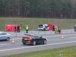 Akt oskarżenia w sprawie tragicznego wypadku na A4. Zginęły dwie osoby
