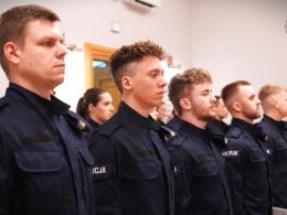Ślubowanie nowych policjantów w Opolu