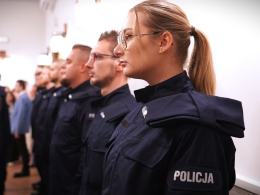 Ślubowanie nowych policjantów w Opolu