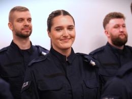 Ślubowanie nowych policjantów w Opolu