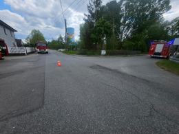 Wypadek na ul. Elektryków w Opolu. Jedna osoba w szpitalu