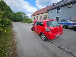 Wypadek na ul. Elektryków w Opolu. Jedna osoba w szpitalu