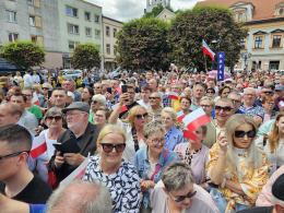 Rafał Trzaskowski w Kluczborku: Chcę być prezydentem, który łączy Polskę