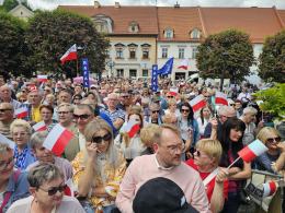 Rafał Trzaskowski w Kluczborku: Chcę być prezydentem, który łączy Polskę