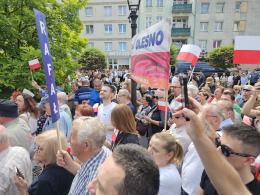Rafał Trzaskowski w Kluczborku: Chcę być prezydentem, który łączy Polskę