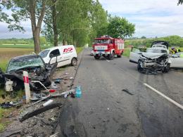 Tragiczny wypadek na DW 416 w Boguchwałowie