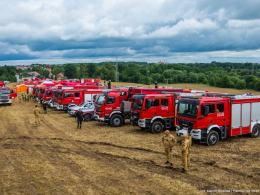 400 strażaków trenuje w powiatach prudnickim i nyskim