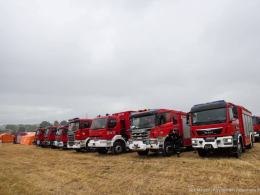 400 strażaków trenuje w powiatach prudnickim i nyskim