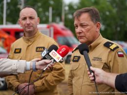 400 strażaków trenuje w powiatach prudnickim i nyskim