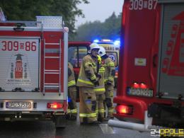Policja poszukuje świadków i autora nagrania wypadku śmiertelnego na DK46 (WIDEO)