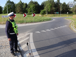 Próbował uciec z miejsca kontroli. Miał blisko 1,5 promila