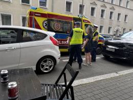 W centrum Opola 71-latka została potrącona przez rowerzystkę