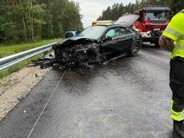 Śmiertelny wypadek na DK45. Śledztwo w sprawie spowodowania wypadku ze skutkiem śmiertelnym