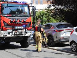 Pożar w mieszkaniu przy ul. Waryńskiego w Opolu - dziewczynka trafiła do szpitala