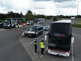 Skontrolowano 61 autokarów w ramach akcji "Bezpieczny autokar" na Opolszczyźnie