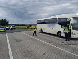 Skontrolowano 61 autokarów w ramach akcji "Bezpieczny autokar" na Opolszczyźnie