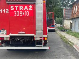 Wypadek w Graczach. Poszkodowany przetransportowany śmigłowcem LPR