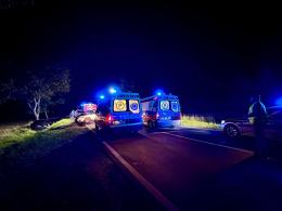 Wypadek na DK46. Droga między Otmuchowem a Głębinowem zablokowana