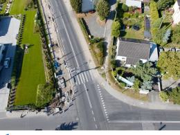 Budowa drogi dla pieszych i rowerów przy ul. Częstochowskiej