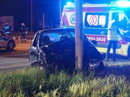 Zderzenie dwóch pojazdów na ulicy Częstochowskiej