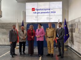 Opolszczyzna rok po powodzi. Podsumowanie działań i rządowego wsparcia