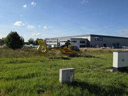 Zderzenie karetki i busa na obwodnicy Opola. Interweniował śmigłowiec LPR