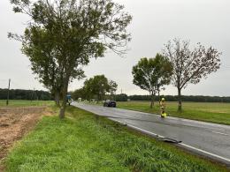 Groźny wypadek na DK40. Jeden z poszkodowanych w ciężkim stanie
