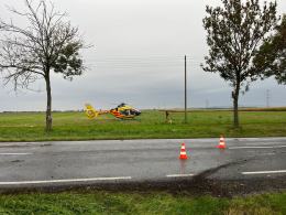 Groźny wypadek na DK40. Jeden z poszkodowanych w ciężkim stanie