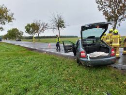 Groźny wypadek na DK40. Jeden z poszkodowanych w ciężkim stanie