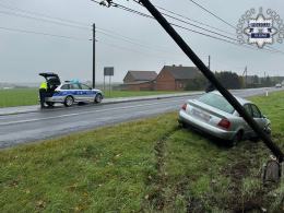 Dwie kolizje w jeden dzień. Pogoda zaskoczyła kierowców 
